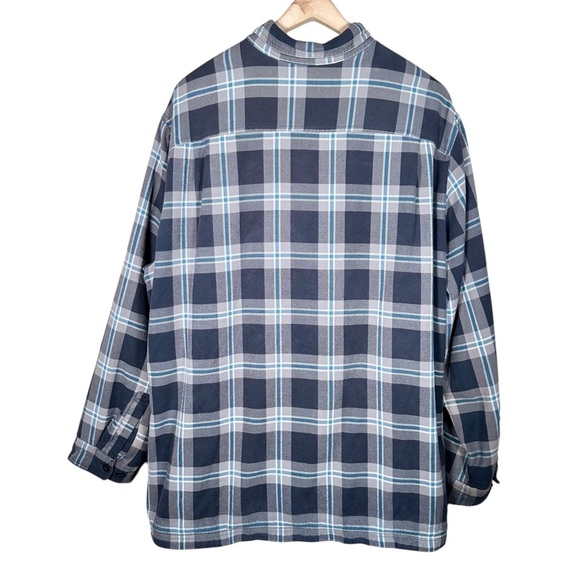L.L.BEAN Vintage Heavy Cotton Fleece-Lined Flannel - Picture 2 of 14